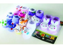 Newborn Socks With Stopper(0-1yr)