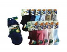 Terry Invisible Socks-Assorted